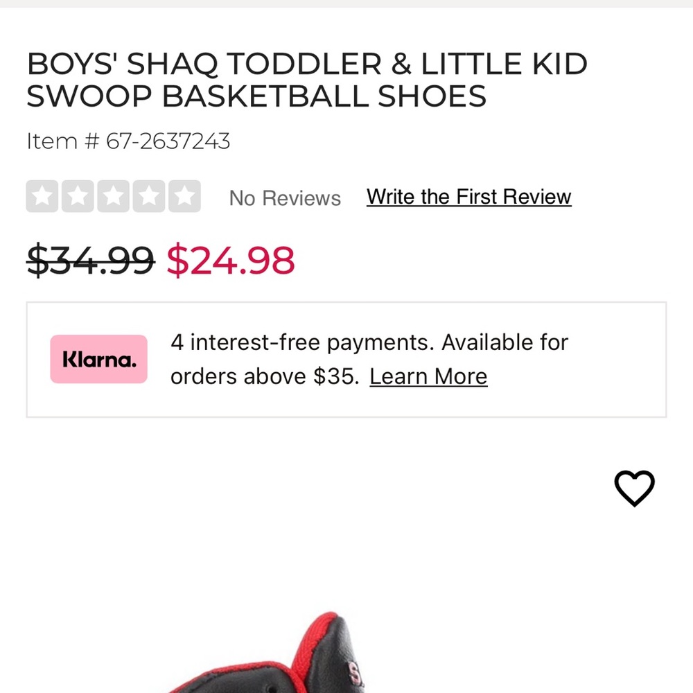 Shaquille O'Neal's Toddle Basketball Sneakers - Picture 7 of 7